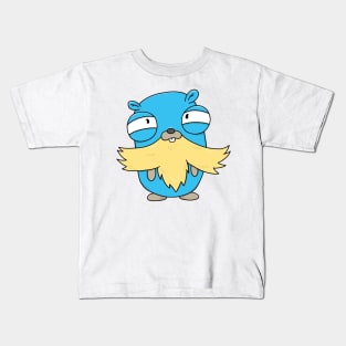 Weird Bearded Gopher Kids T-Shirt